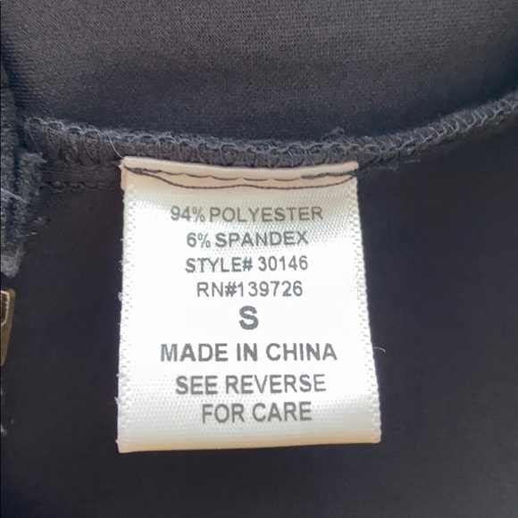 NWT! Honey Punch black zip front bustier mini - Picture 2 of 5